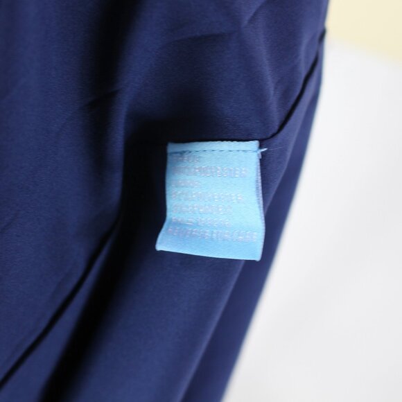 J. McLaughlin Althea Blue Equestrian Print Boatneck Shift Dress XS Cap Sleeve - Picture 8 of 9